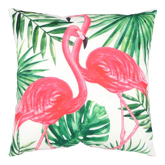 Flamingo Outdoor Throw Pillow by Ashland&#xAE;